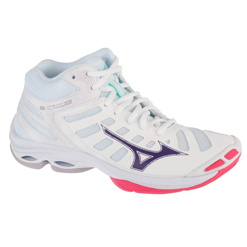 Tensiunea de undă Mizuno 2 Mid V1GC246520 Pantofi albi Tensiunea de undă Mizuno 2 Mid V1GC246520 Pantofi albi