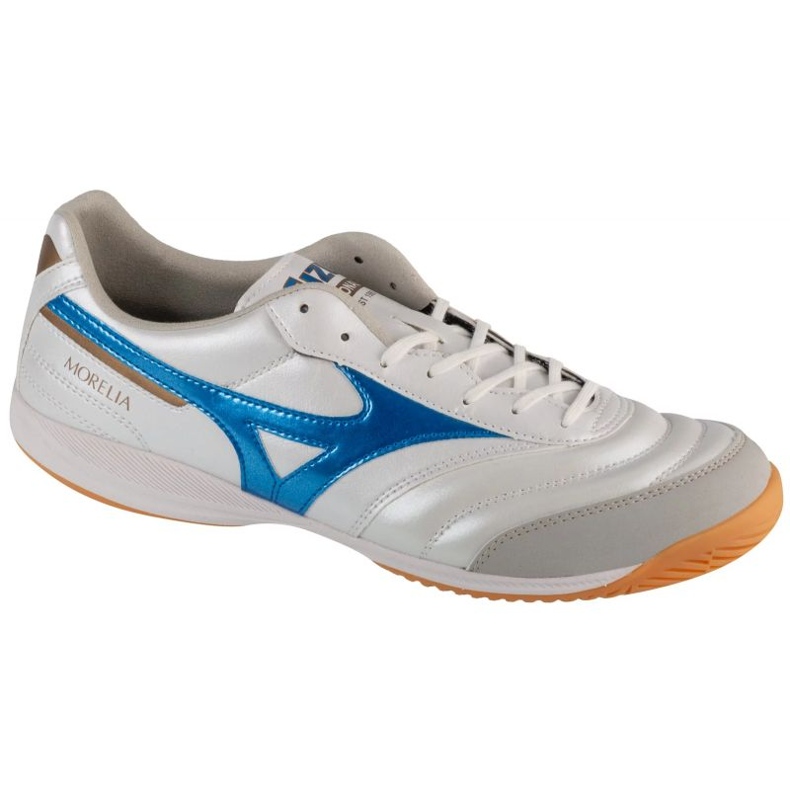 Pantofi de fotbal Mizuno Morelia Sala Pro în Q1GA241325 alb