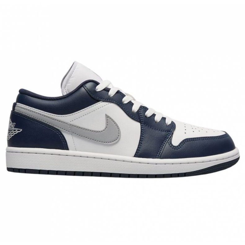 Nike Air Jordan 1 Low 553558-141 Pantofi albastri bleumarin albastru