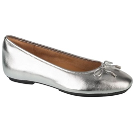 Fitflop Delicato Bow Ballerina moale IH2-011 Balerine argint