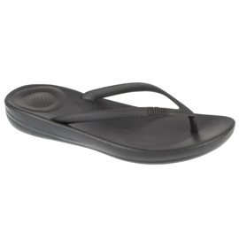 Flip-flops Fitflop iqushion ergonomic e54-090 negru Flip-flops Fitflop iqushion ergonomic e54-090 negru