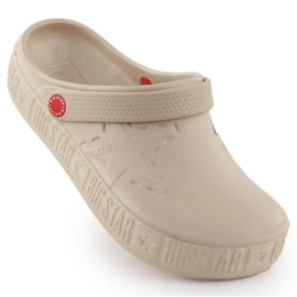 Femei Clogs Big Star II275012 Beige bej Femei Clogs Big Star II275012 Beige bej
