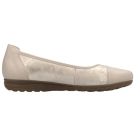 Pantofi, balerină pentru femei Rieker L9353-62 Beige bej Pantofi, balerină pentru femei Rieker L9353-62 Beige bej