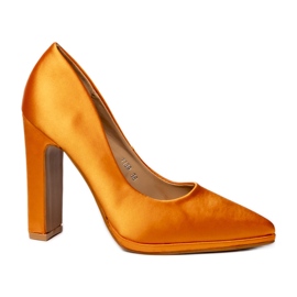 Pompe de femei din Lavana Orange portocale