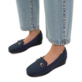 Femei Mirena Blue Loafers albastru