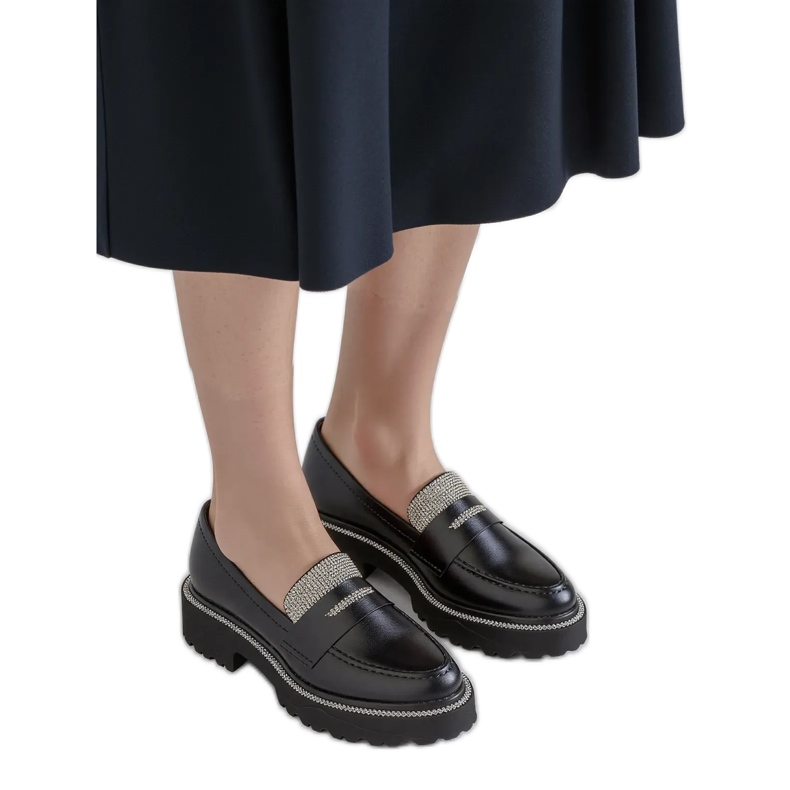 Plăcile negre diamante pentru femei negru