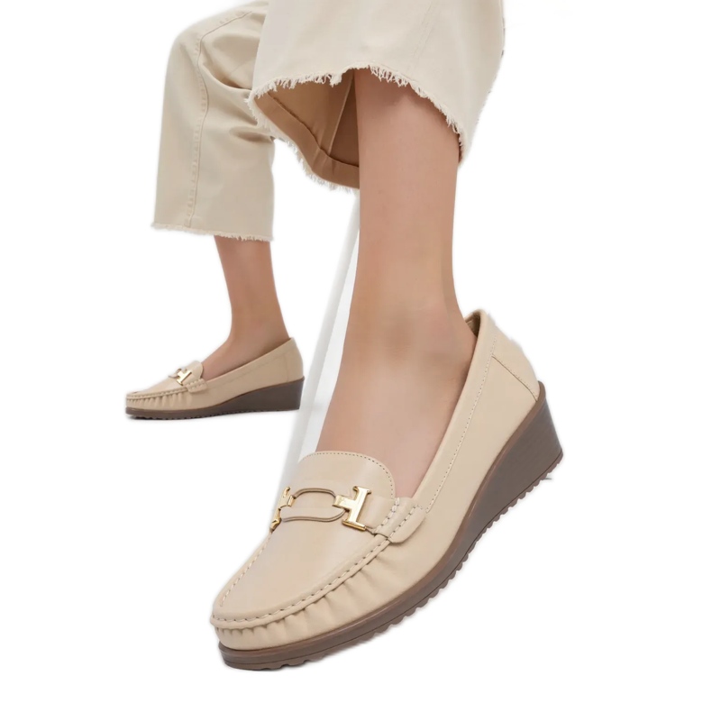 Femei Velora Beige Loafers bej