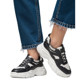 Adidași pentru femei Luna Black negru Adidași pentru femei Luna Black negru