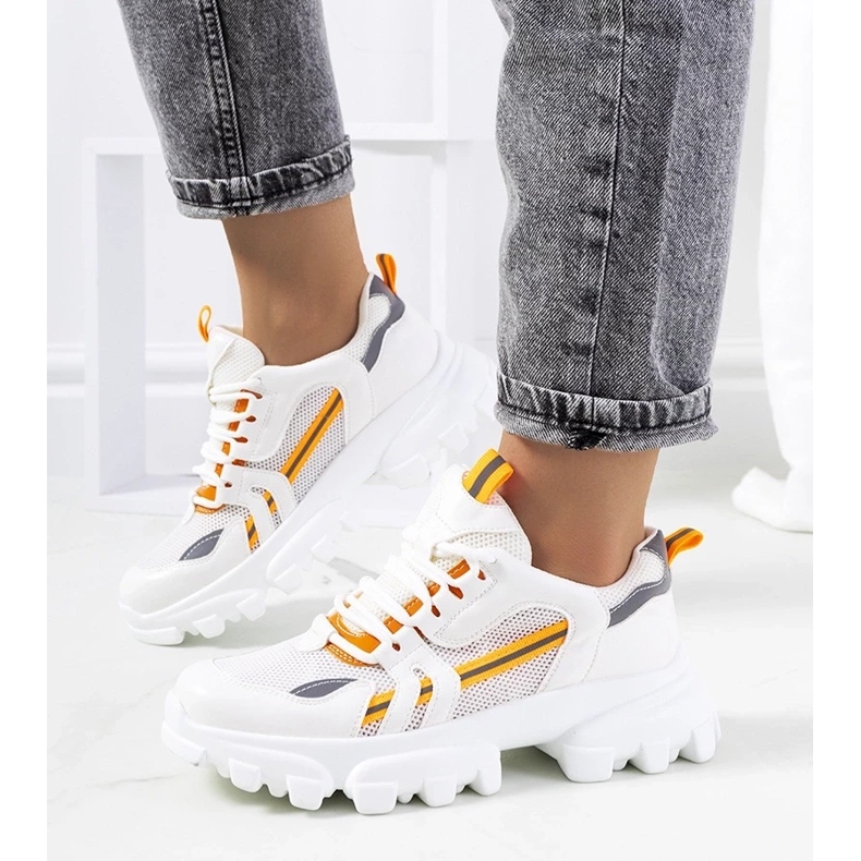 D/GMR Adidasi albi de dama Bernier D/GMR Adidasi albi de dama Bernier