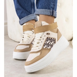 D/GMR Adidași înalte bej pentru gleznă Adolis D/GMR Adidași înalte bej pentru gleznă Adolis