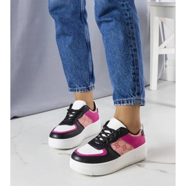 D/GMR Tenisi dama roz si negri de la Luzia negru