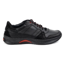 Olivier Dantelă din piele pentru bărbați -pantofi super -up sport 315gt floter negru Olivier Dantelă din piele pentru bărbați -pantofi super -up sport 315gt floter negru