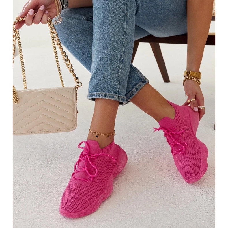 D/GMR Adidași sport Roshni roz închis D/GMR Adidași sport Roshni roz închis