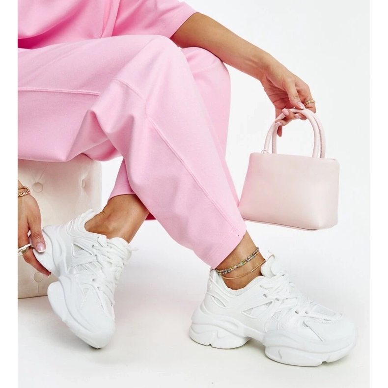 D/GMR Adidași sport Feaven albi D/GMR Adidași sport Feaven albi