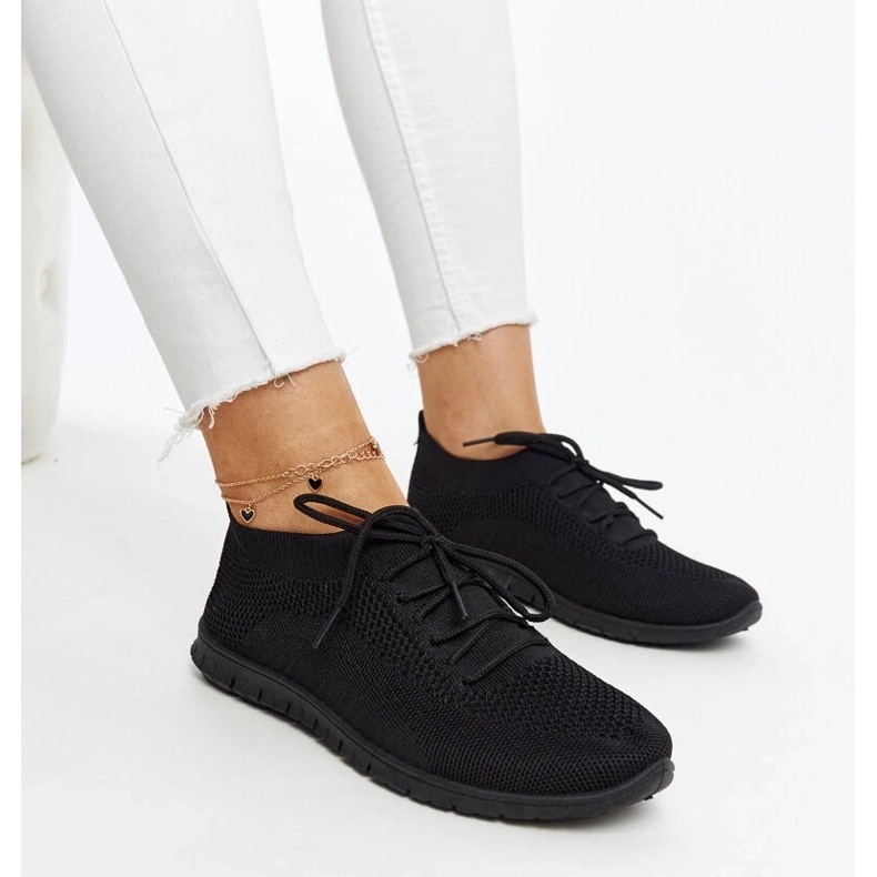 D/GMR Tenisi Zahira din material negru