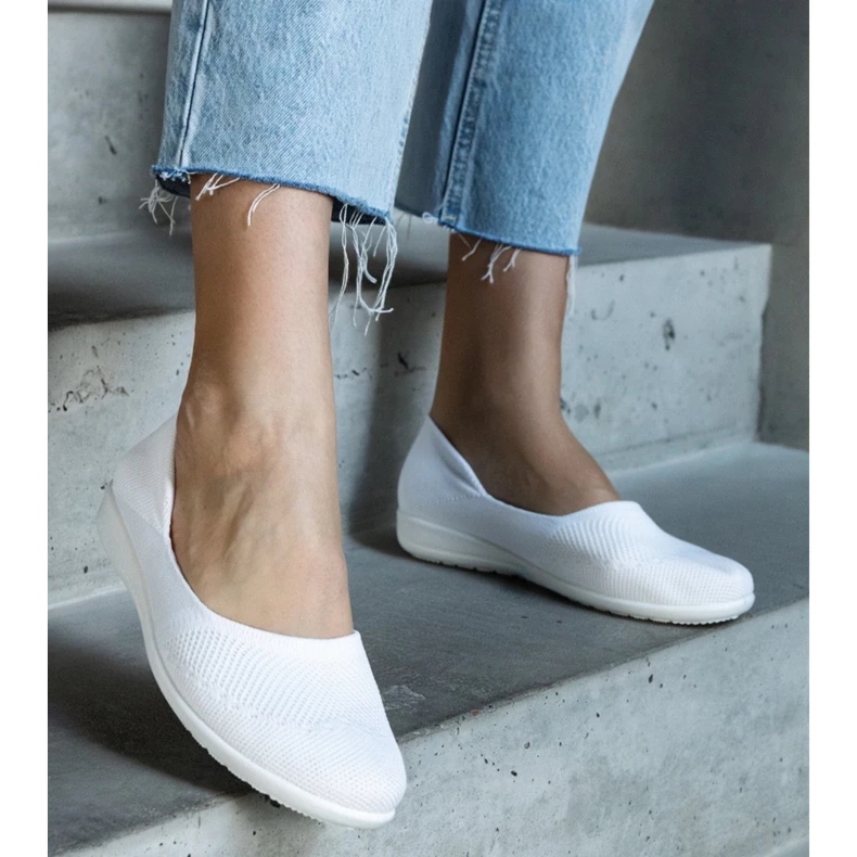 D/CEO Balerini Provencher din material alb