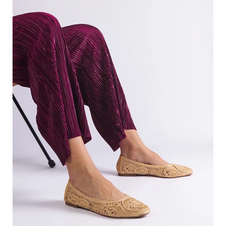 D/CEO Salinela împletită de balerină bej