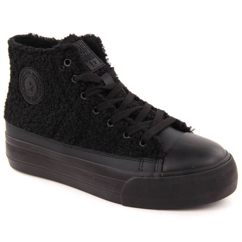 Big Star Adidași izolați de stele mari negre negru