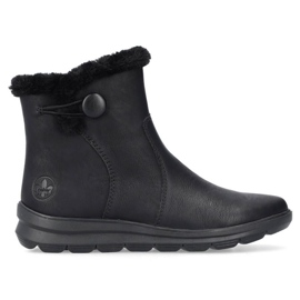 Cizme negre Rieker Z0080-00 pentru femei negru Cizme negre Rieker Z0080-00 pentru femei negru