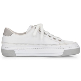 Pantofi sport pentru femei Rieker RKR758 White alb Pantofi sport pentru femei Rieker RKR758 White alb