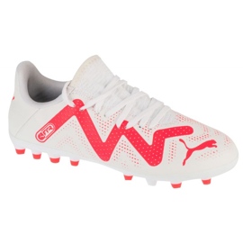 PUMA Future Play MG 107390-01 Pantofi de fotbal alb PUMA Future Play MG 107390-01 Pantofi de fotbal alb