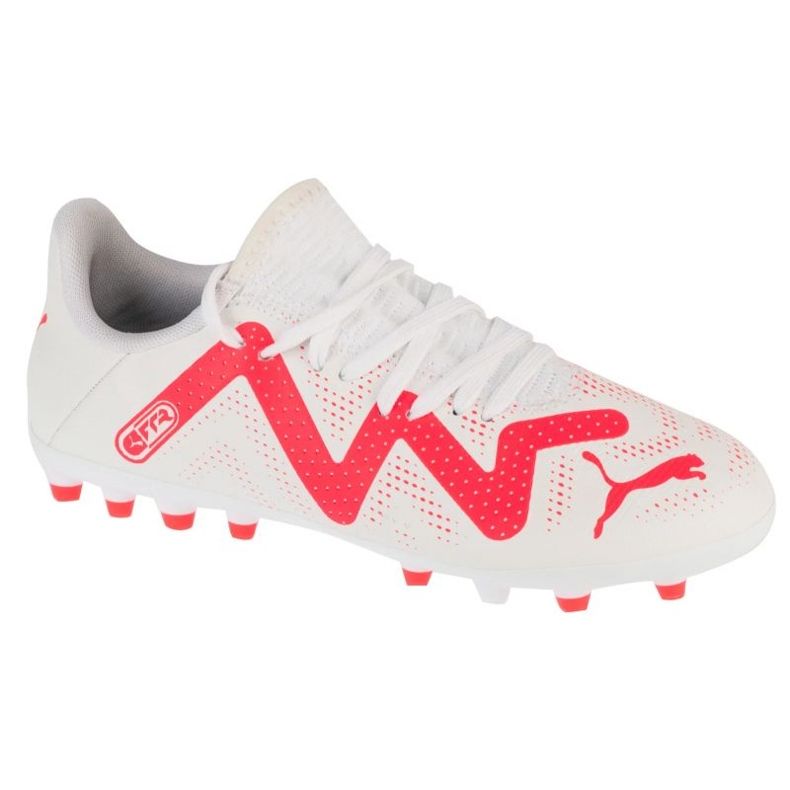 PUMA Future Play MG 107390-01 Pantofi de fotbal alb