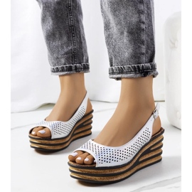 D/CEO Espadrile argintii pe pană Griner