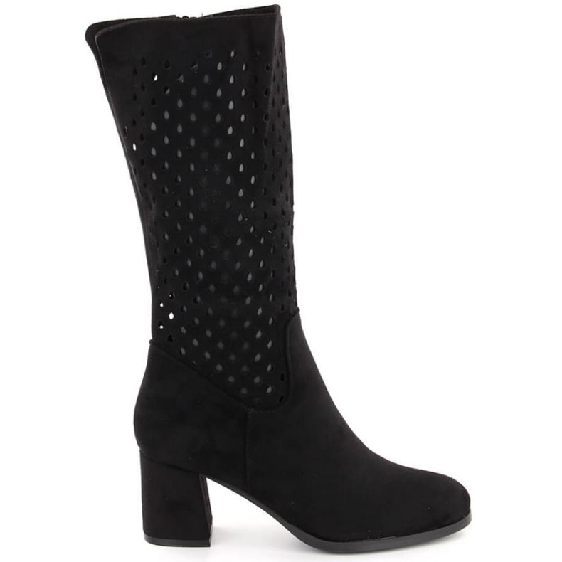 M.Daszyński Openwork Boots M. Daszyński în San43a negru