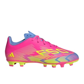 Adidas F50 Club FG/MG JH6422 Pantofi de fotbal roz Adidas F50 Club FG/MG JH6422 Pantofi de fotbal roz