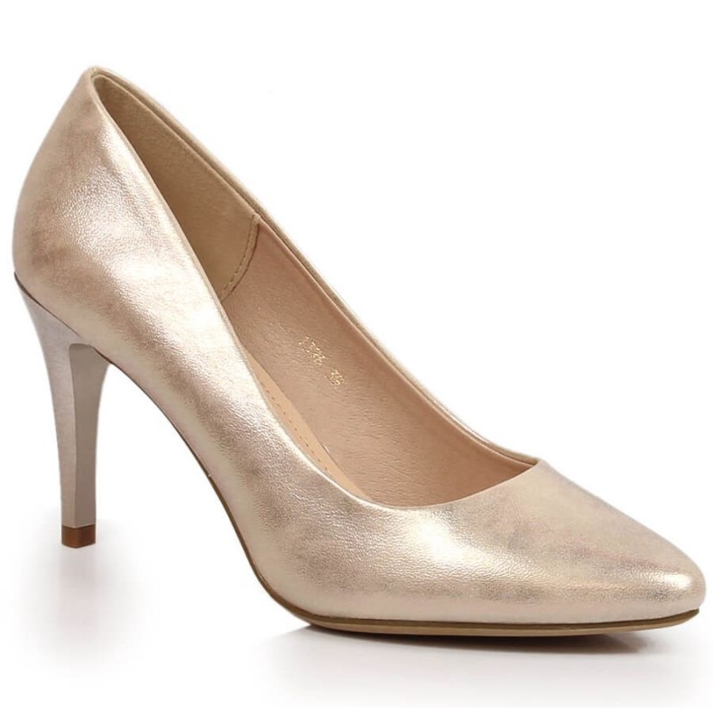 Sergio Leone SK379L Heels Gold Metalic de aur Sergio Leone SK379L Heels Gold Metalic de aur