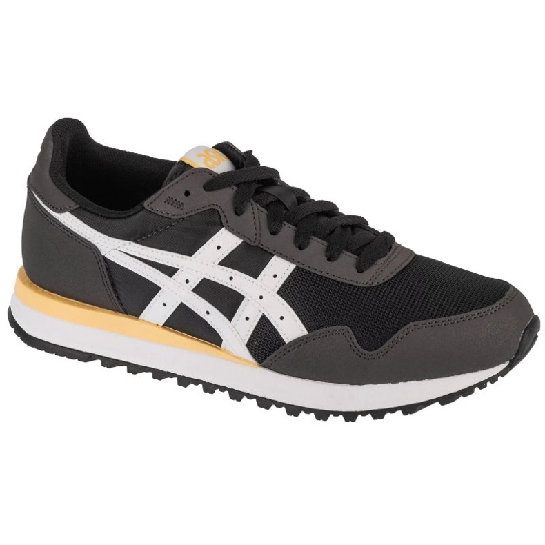 Asics Tiger Runner II 1203A612-001 Pantofi negri negru Asics Tiger Runner II 1203A612-001 Pantofi negri negru
