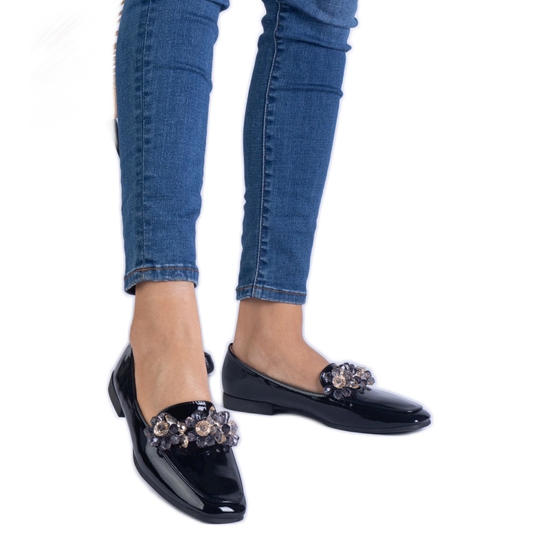 Plăcile cu cristale negre cu cristale negru