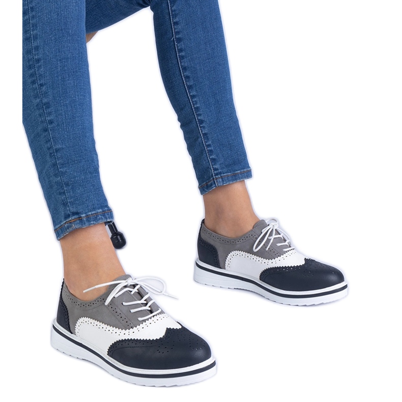 Pantofi negri Oxford Classic negru