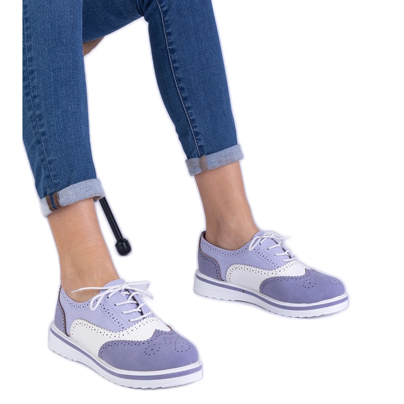 Pantofi Violet Classic Oxford Pantofi Violet Classic Oxford