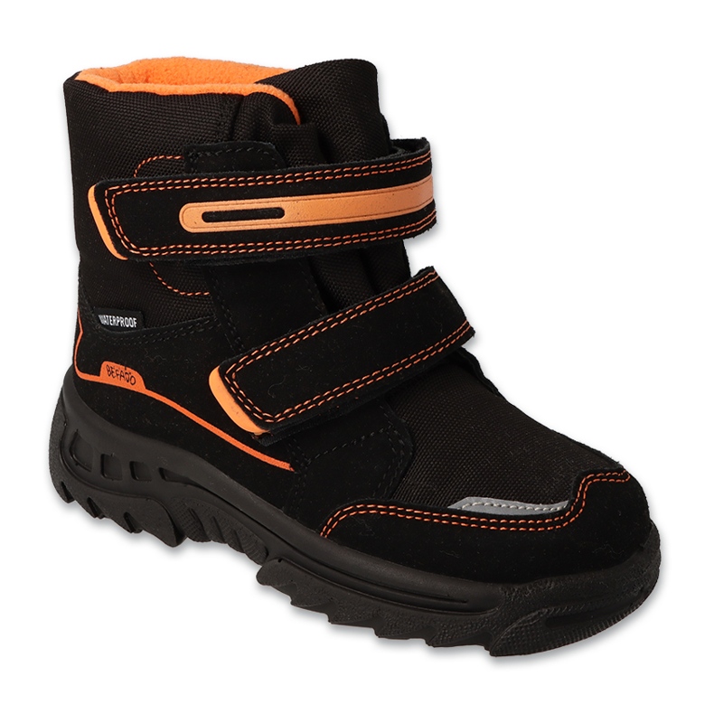 Befado Trekking Boys cu o membrană de 615Y006 Black-Orange negru