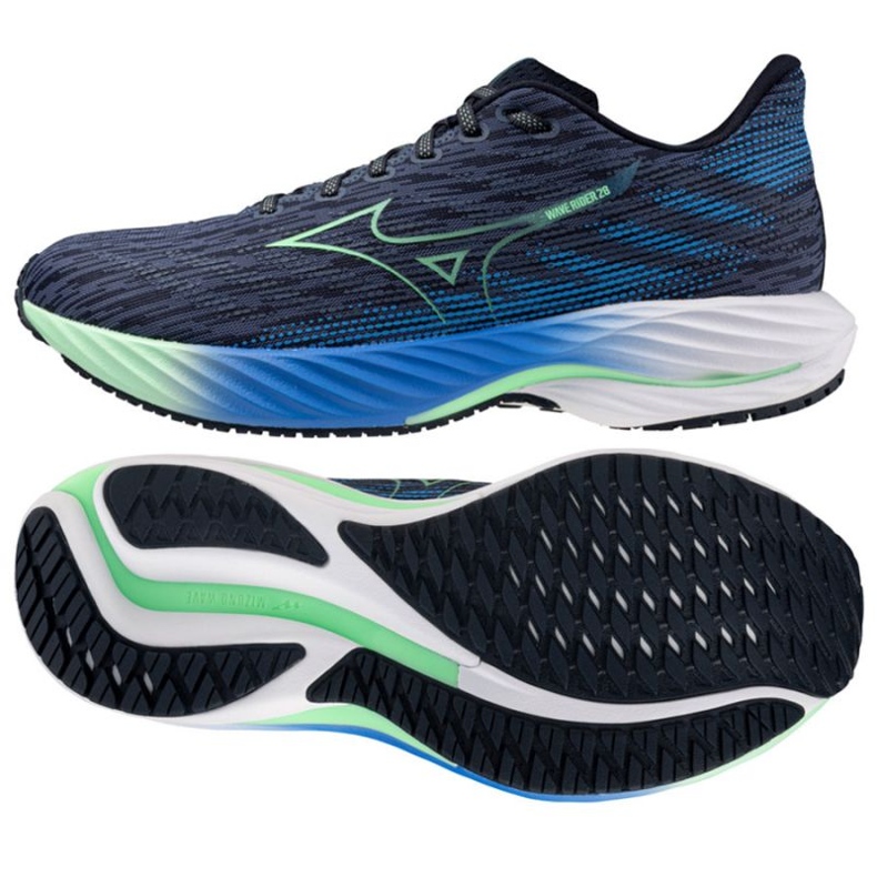 Pantofi de alergare Mizuno Wave Rider 28 J1GC240351 albastru