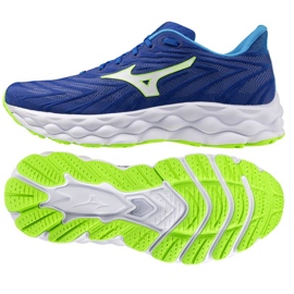 Pantofi de alergare Mizuno Wave Sky 8 J1GC240253 Blue albastru