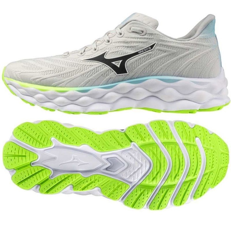 Pantofi de alergare Mizuno Wave Sky 8 J1GC240256 Grey gri