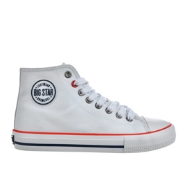 Big Star Sneakers pentru femei pantofi mari star mare nn274660 alb Big Star Sneakers pentru femei pantofi mari star mare nn274660 alb