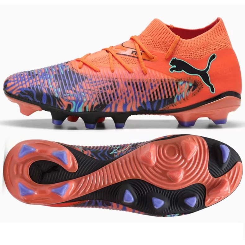 PUMA Future 8 Match Creativity FG/AG 108431-01 Pantofi de fotbal portocale PUMA Future 8 Match Creativity FG/AG 108431-01 Pantofi de fotbal portocale