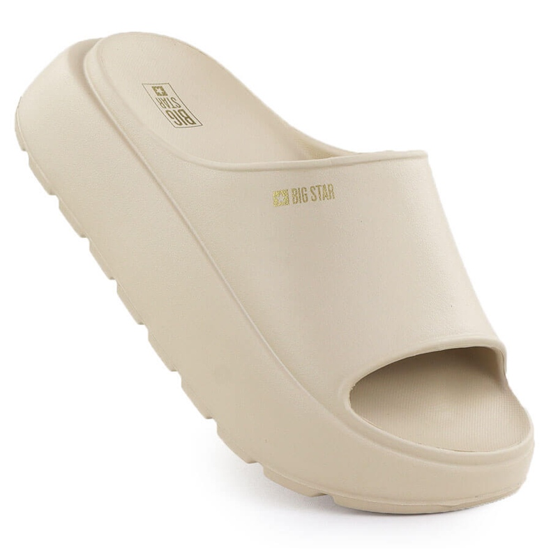 FLIP -uri sportive pentru femei pe o talpă groasă Beige Big Star RR274A569 bej