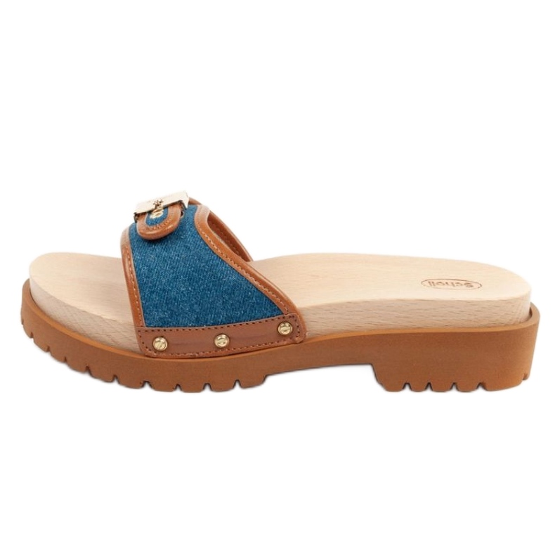 Scholl Pescura iconică F305492349 CLOGS albastru