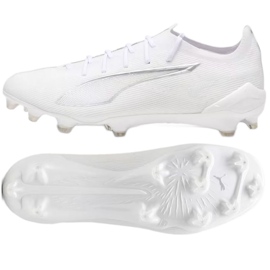 Puma Ultra 5 Ultimate FG 107683-04 Pantofi de fotbal alb Puma Ultra 5 Ultimate FG 107683-04 Pantofi de fotbal alb
