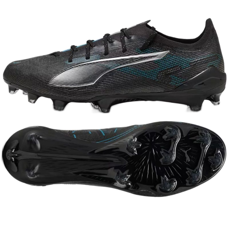 Puma Ultra 5 Ultimate FG 108159-02 Pantofi de fotbal negru Puma Ultra 5 Ultimate FG 108159-02 Pantofi de fotbal negru