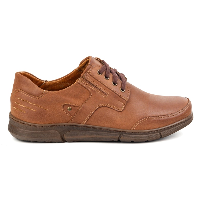 Polbut Pantofi pentru bărbați casual casual maro