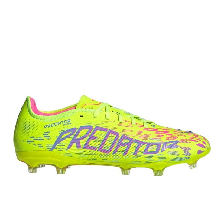 Adidas Predator Pro FG JH6467 Pantofi de fotbal galben Adidas Predator Pro FG JH6467 Pantofi de fotbal galben