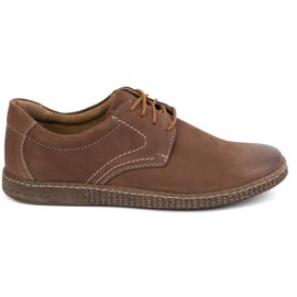 KOMODO Pantofi din piele pentru bărbați casual 933/2 maro KOMODO Pantofi din piele pentru bărbați casual 933/2 maro