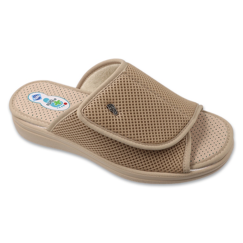 Dr.Orto Befado Papters pentru femei PU 078D004 BEIGE VELCRO bej