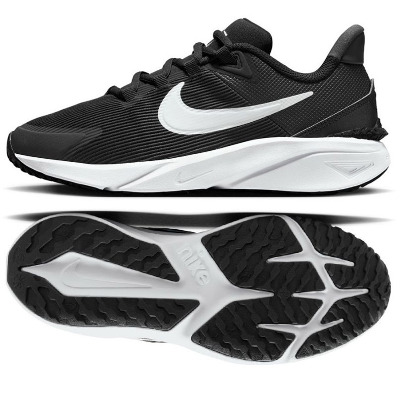 Nike Star Runner 4 DX7615-001 Pantofi de alergare negru Nike Star Runner 4 DX7615-001 Pantofi de alergare negru