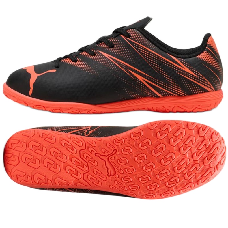 PUMA ATTACANTO IT 107482-12 Pantofi de fotbal negru PUMA ATTACANTO IT 107482-12 Pantofi de fotbal negru